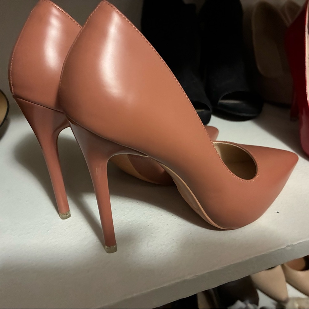 Elegant Tan High Heels